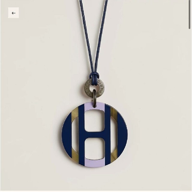 少し豊富な贈り物 Hermes ネックレス Hエキップ 2022SS 【クーポン期間
