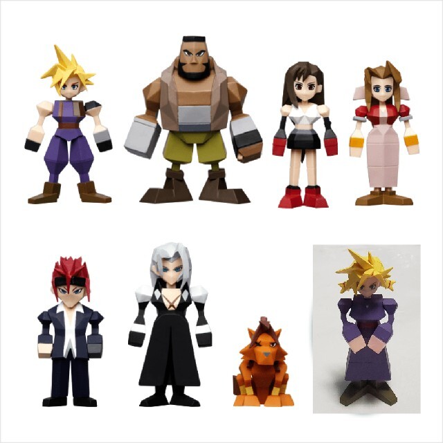 SQUARE ENIX(スクウェアエニックス)のFF7 一番くじ G賞　ミニフィギュア エンタメ/ホビーのフィギュア(ゲームキャラクター)の商品写真