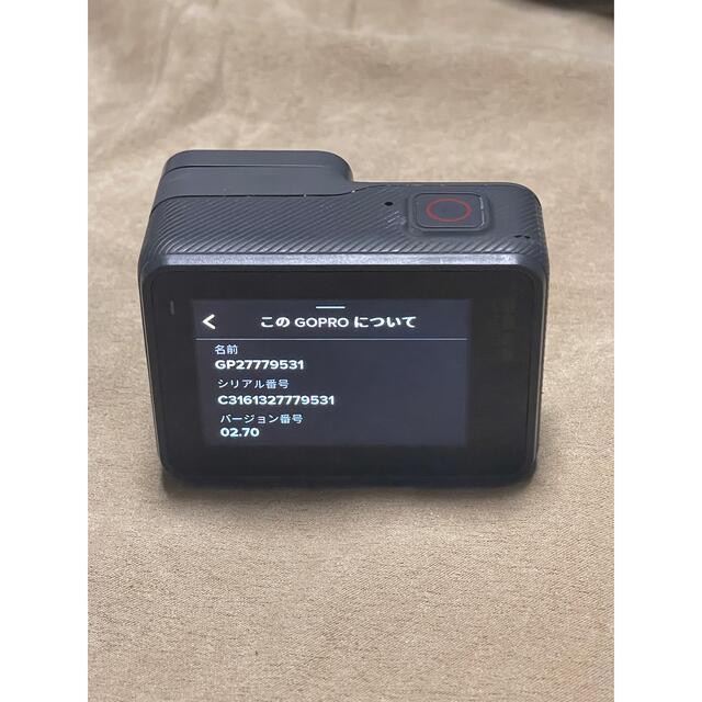 GoPro(ゴープロ)のGoPro HERO 5 Black CHDHX-501-jp スマホ/家電/カメラのカメラ(コンパクトデジタルカメラ)の商品写真