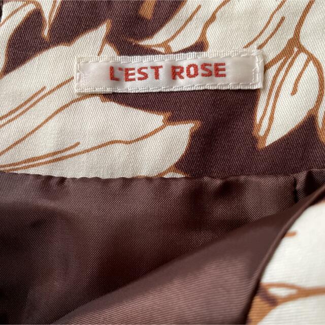 L'EST ROSE(レストローズ)のレスト　ローズ　ひざ丈スカート レディースのスカート(ひざ丈スカート)の商品写真