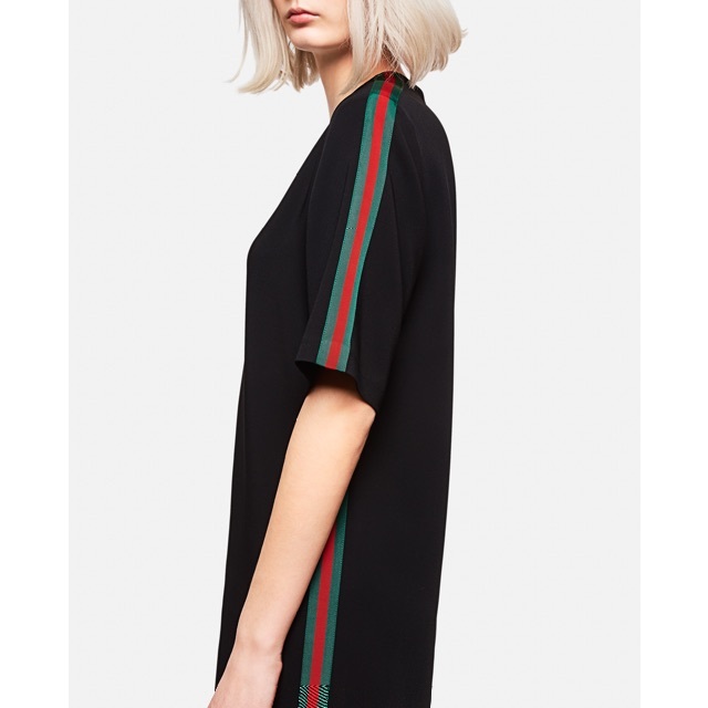 GUCCI❤︎ストレッチヴィスコース チュニックドレス ワンピース | www