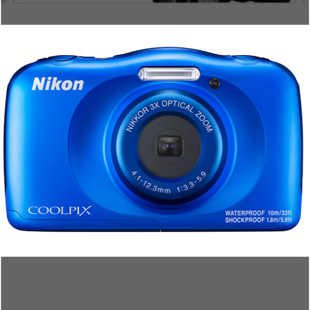 Nikon(ニコン)の新品・未開封 Nikon デジタルカメラ COOLPIX W150 防水 ブルー スマホ/家電/カメラのカメラ(コンパクトデジタルカメラ)の商品写真