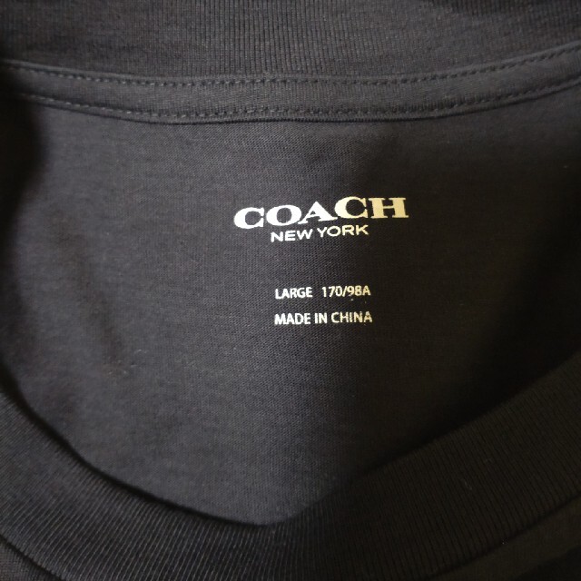 COACH(コーチ)の【ムキムキねずみくんさん専用】COACH コーチ　TAKUMA古着 Tシャツ メンズのトップス(Tシャツ/カットソー(半袖/袖なし))の商品写真