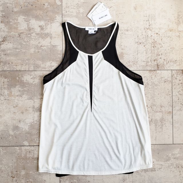 HELMUT LANG - 未使用 ヘルムート ラング ☆ シースルー コンビ HELMUT LANG - 未使用 ヘルムート ラング ☆ シースルー コンビ