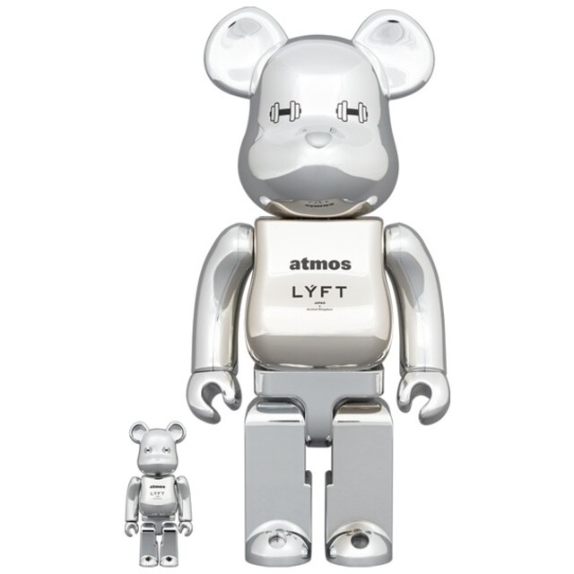 BE@RBRICK atmos × LYFT 100% &400%