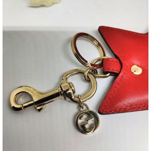 Gucci(グッチ)の美品✨希少！GUCCI GG柄 ✨スターモチーフ キーホルダー 匿名配送 メンズのファッション小物(キーホルダー)の商品写真