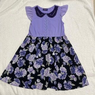 ANNA SUI mini 花柄ワンピース