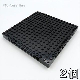 レゴ(Lego)の【新品 正規品】Lego★ブロック　テクニック　16×16　ブラック　2個(知育玩具)