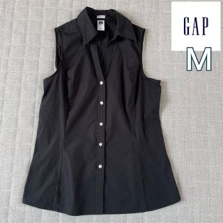 ギャップ(GAP)のGAP Ｍ　ノースリーブ　シャツ　ブラウス　ZARA　トゥモローランド　VERY(シャツ/ブラウス(半袖/袖なし))