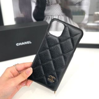 CHANEL - 【新作】 CHANEL シャネル キャビアスキン マトラッセ iPhone ...