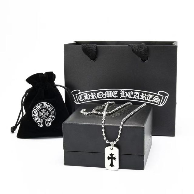 Chrome Hearts OpenworkCrossタグネックレス 【予約受付中】 xn