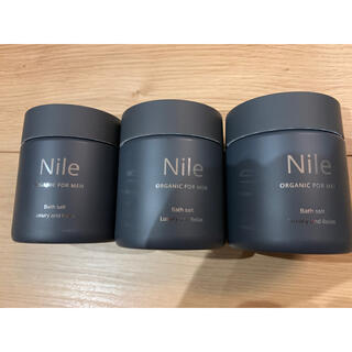 【未使用】Nile 天然海塩 バスソルト 300g 3個セット(入浴剤/バスソルト)