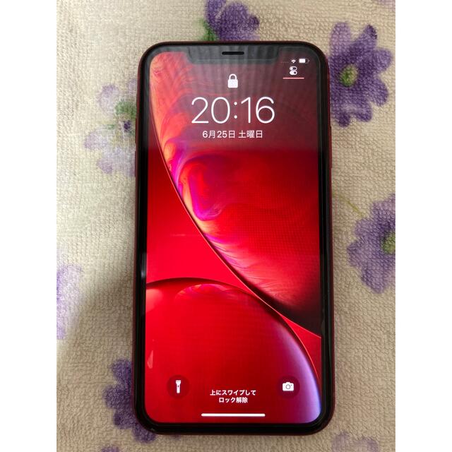 iPhone XR レッド　64GB simフリー