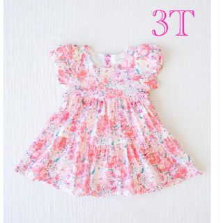 キャラメルベビー&チャイルド(Caramel baby&child )のSweet Honey Lace Dress Starburst Pink 3T(ワンピース)