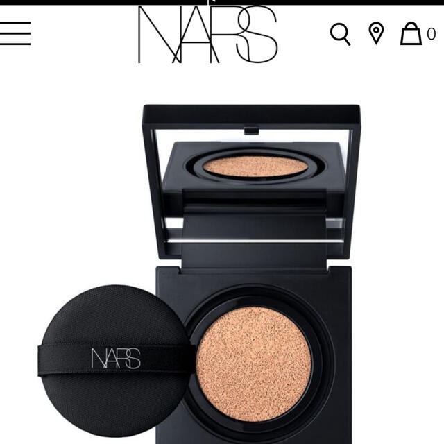 NARS(ナーズ)のナチュラルラディアント　ロングウェアクッションファンデーションレフィル5880 コスメ/美容のベースメイク/化粧品(ファンデーション)の商品写真