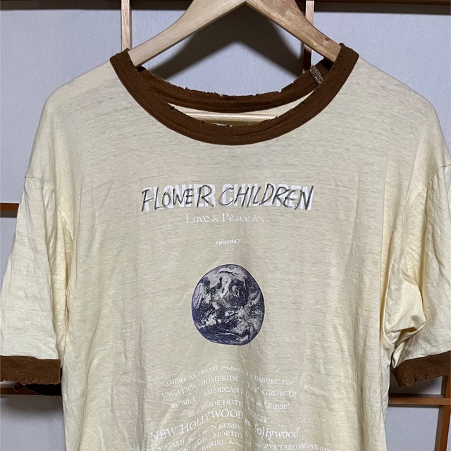 dairiku 21ss Earth" Thrift Trim Tee