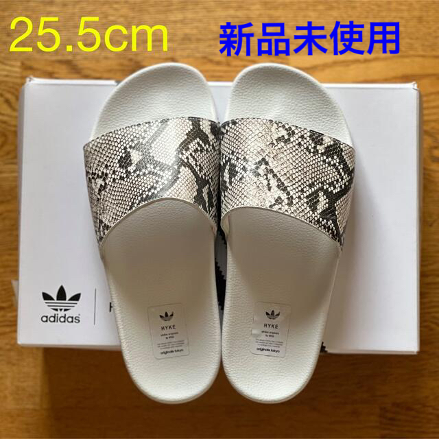 新品未使用】HYKE×adidas パイソン柄スポーツサンダル 【国内正規品