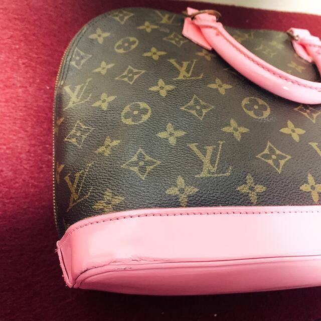 LOUIS VUITTON(ルイヴィトン)のルイヴィトン　アルマ　M51130 モノグラム　バッグ　ピンク　レディース　美品 レディースのバッグ(ハンドバッグ)の商品写真