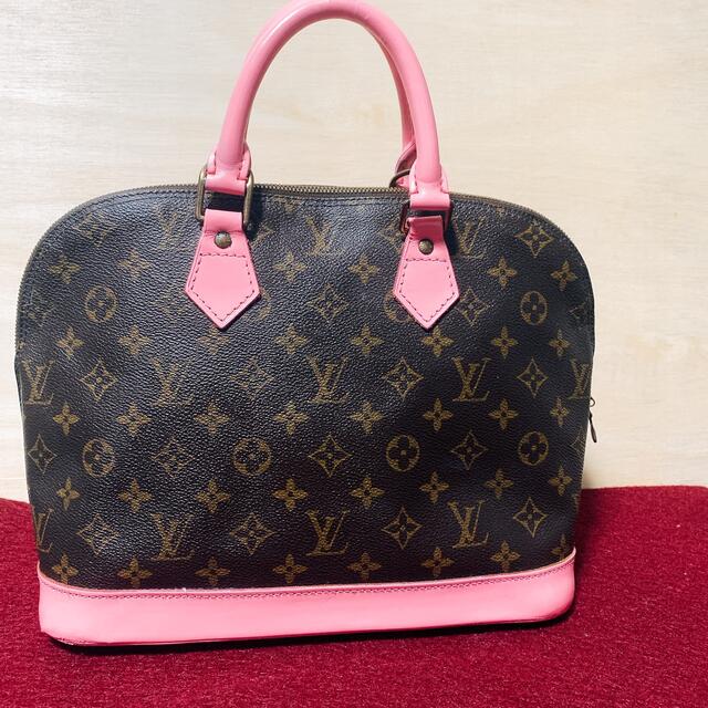 LOUIS VUITTON(ルイヴィトン)のルイヴィトン　アルマ　M51130 モノグラム　バッグ　ピンク　レディース　美品 レディースのバッグ(ハンドバッグ)の商品写真