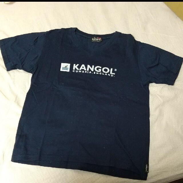 KANGOL(カンゴール)のKANGOL　Tシャツ　ネイビー レディースのトップス(Tシャツ(半袖/袖なし))の商品写真