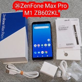 エイスース(ASUS)の★ZB602KL★㉖★ZenFone Max Pro M1 ZB602KL(スマートフォン本体)