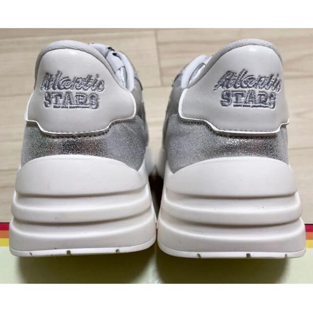 Atlantic STARS(アトランティックスターズ)のSALE‼️【新品】ATLANTICSTARS  シルバー 41 イタリア製 メンズの靴/シューズ(スニーカー)の商品写真