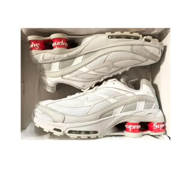 Supreme Nike Shox Ride 2 white 27cm