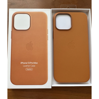 アップル(Apple)の純正 Apple MagSafe対応iPhone13Pro Max レザーケース(iPhoneケース)