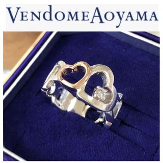 ヴァンドームアオヤマ(Vendome Aoyama)の極美品　新品仕上げ　VENDOME リング　11号　K10SV925コンビ(リング(指輪))