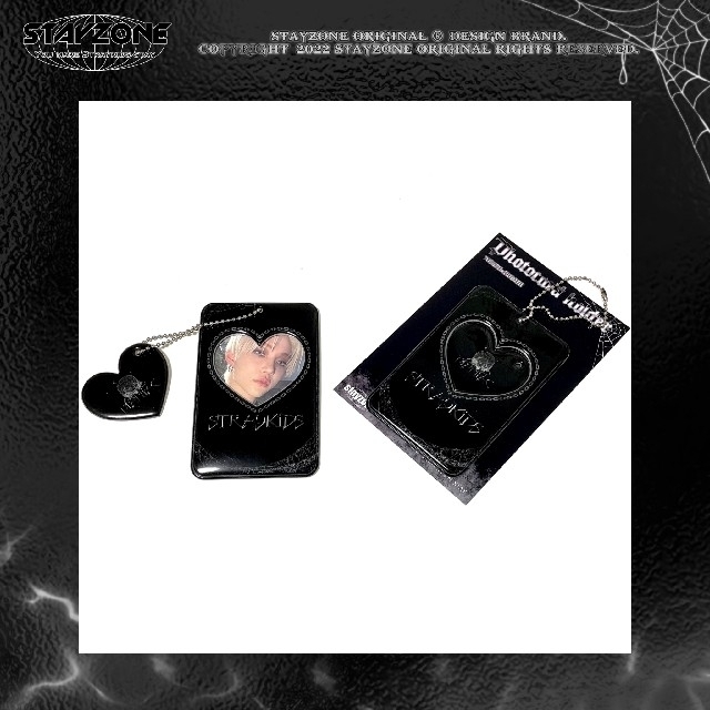 Stray Kids(ストレイキッズ)の❺Straykids スキズ トレカホルダー トレカケース Black.ver エンタメ/ホビーのCD(K-POP/アジア)の商品写真