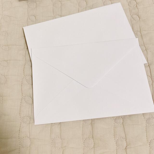 白い封筒　洋形1号　28枚 インテリア/住まい/日用品の文房具(その他)の商品写真