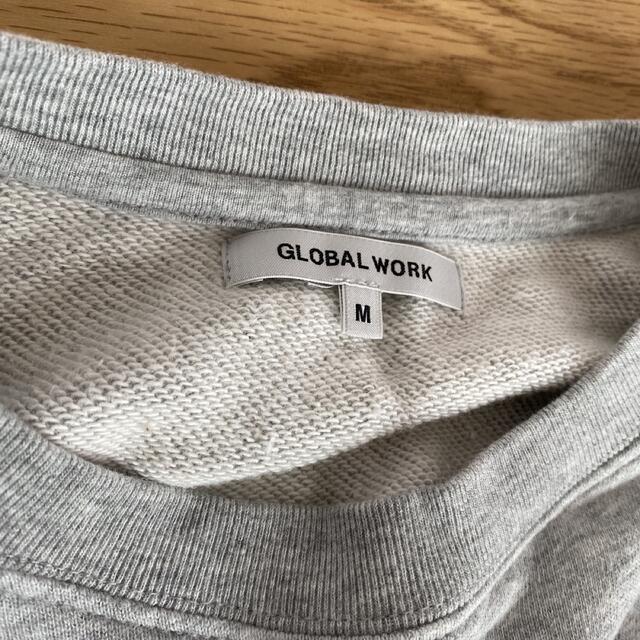 GLOBAL WORK(グローバルワーク)のGLOBAL WORK 半袖　Ｔシャツ メンズM メンズのトップス(Tシャツ/カットソー(半袖/袖なし))の商品写真