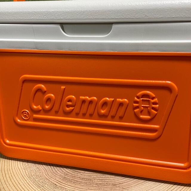 コールマン クーラーボックス テイク6 オレンジ デカロゴ