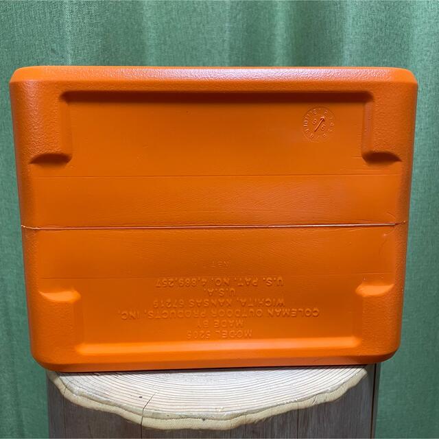 コールマン クーラーボックス テイク6 オレンジ デカロゴ