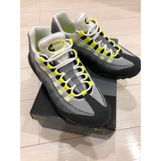 ナイキ(NIKE)のエアマックス95  イエローグラデ　26.5 美品(スニーカー)