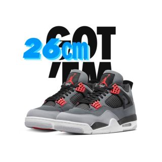 ナイキ(NIKE)のNikeAir Jordan 4 Retro "Infrared 23" 26㎝(スニーカー)