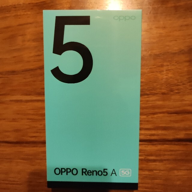 ［新品］OPPO Reno5 A (eSIM) Y!mobile アイスブルー