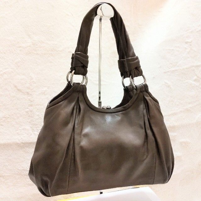 美品✨【COACH】オールドコーチ ショルダーバッグ ブラウン