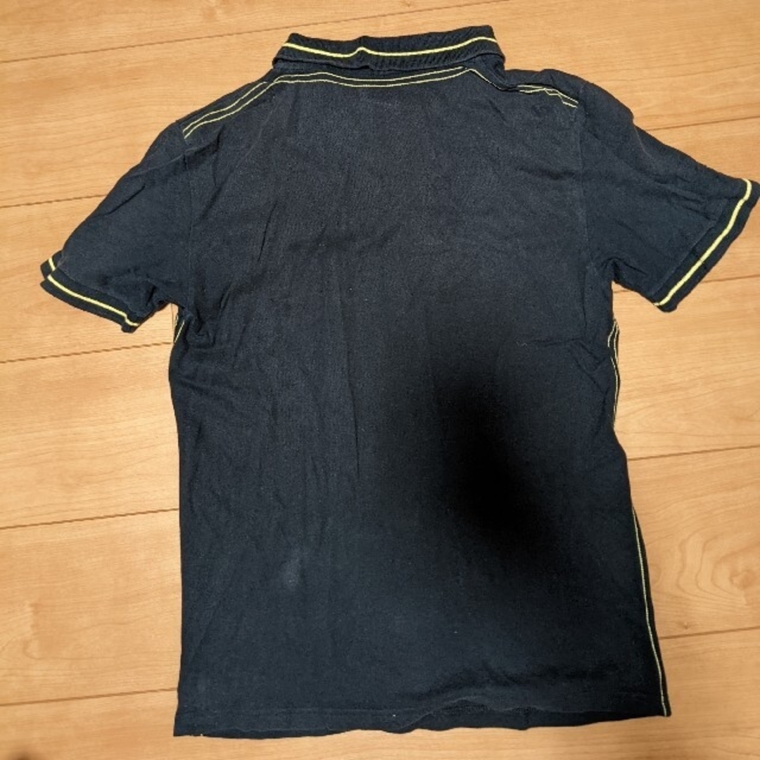 TOPMAN(トップマン)のTOPMAN ポロシャツ　UK購入品　ブラック　半袖　トップマン　M ロンドン メンズのトップス(ポロシャツ)の商品写真