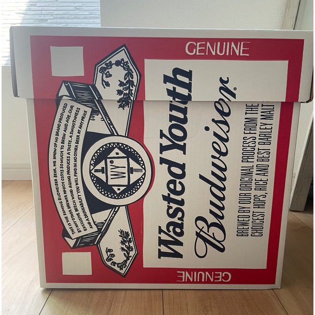 wasted Youth BUDWEISER verdy BOX バドワイザー-