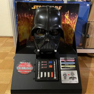 激レア　スターウォーズ　ダースベイダーボイスチェンジャー　店頭販売台座付き(SF/ファンタジー/ホラー)