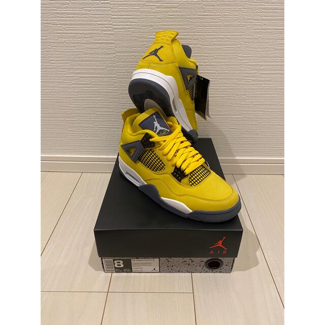 NIKE(ナイキ)のNike Air Jordan 4 "Tour Yellow" メンズの靴/シューズ(スニーカー)の商品写真