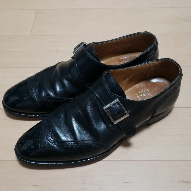 Crockett&Jones(クロケットアンドジョーンズ)のクロケット＆ジョーンズ シングルモンクストラップ uk6.5 25cm メンズの靴/シューズ(ドレス/ビジネス)の商品写真