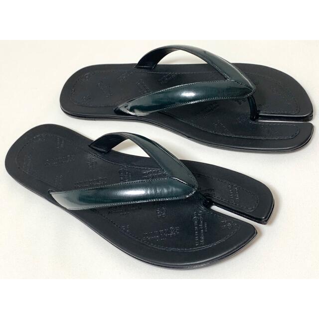 新品《 Maison Margiela 》Tabi レザー サンダル 43 タビ 欲しいの