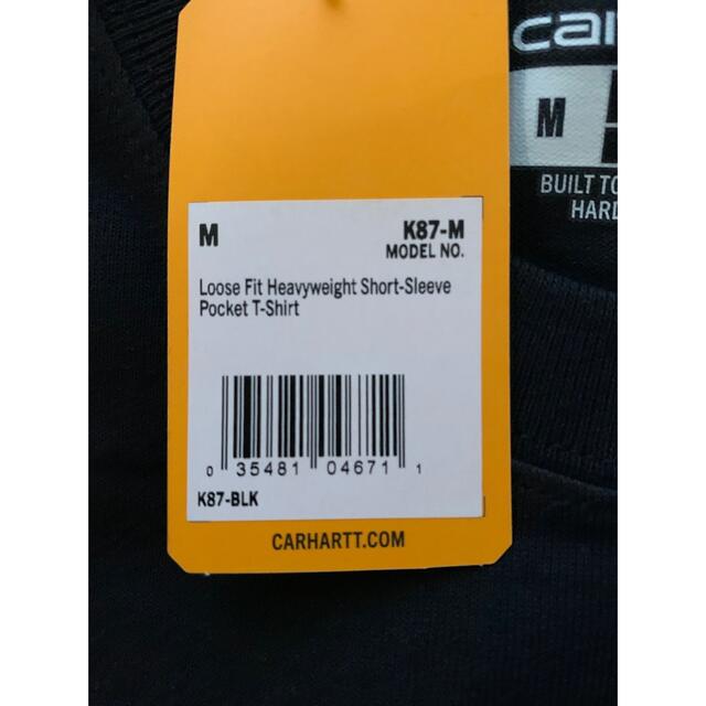 carhartt(カーハート)のカーハート Tシャツ 半袖 Carhartt メンズ ルーズ フィット  メンズのトップス(Tシャツ/カットソー(半袖/袖なし))の商品写真