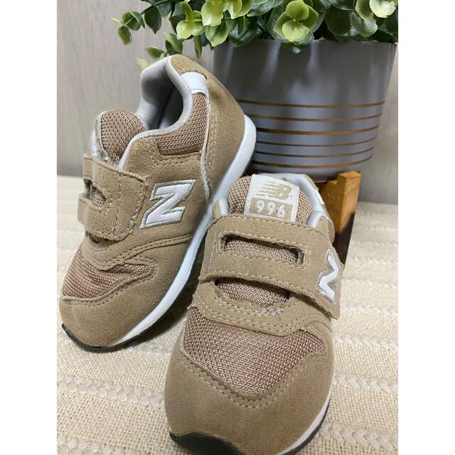 New Balance(ニューバランス)のニューバランス  996 ベージュ　14センチ キッズ/ベビー/マタニティのベビー靴/シューズ(~14cm)(スニーカー)の商品写真