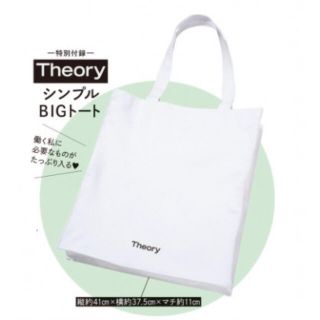 セオリー(theory)のtheory ビッグトート　Oggi5月号付録(トートバッグ)