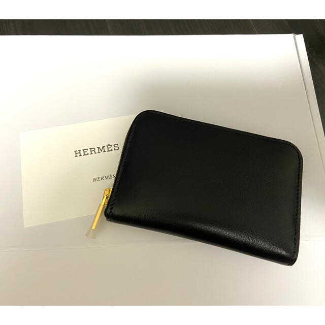 エルメス　HERMES ジップアンゴー　ブラック