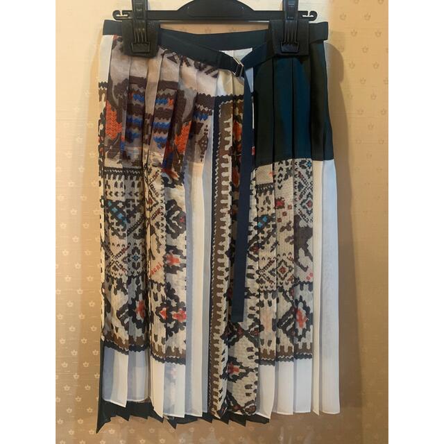 激安人気新品 sacai - ♡タグ付新品未使用♡サカイプリーツスカート