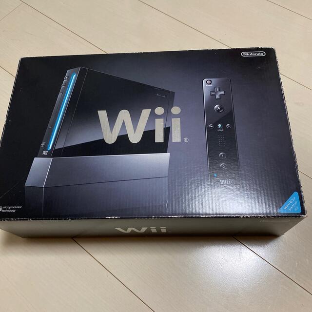 【値下げ】Nintendo Wii 本体 RVL-S-KJ　ソフト2本